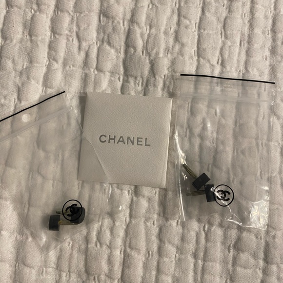 Chanel peep-toe slingback heeled sandals - Picture 10 of 11